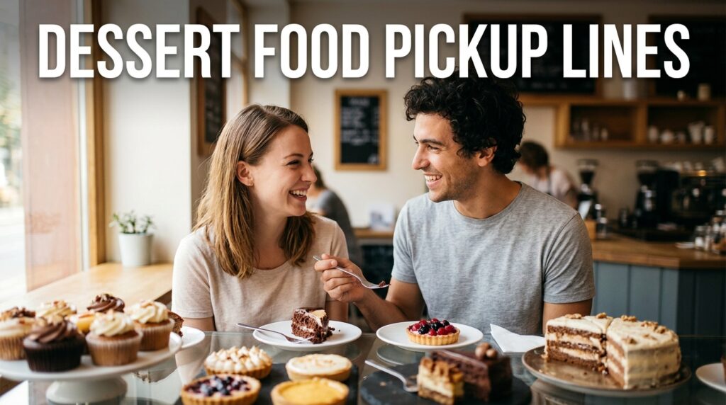 Dessert Food Pickup Lines