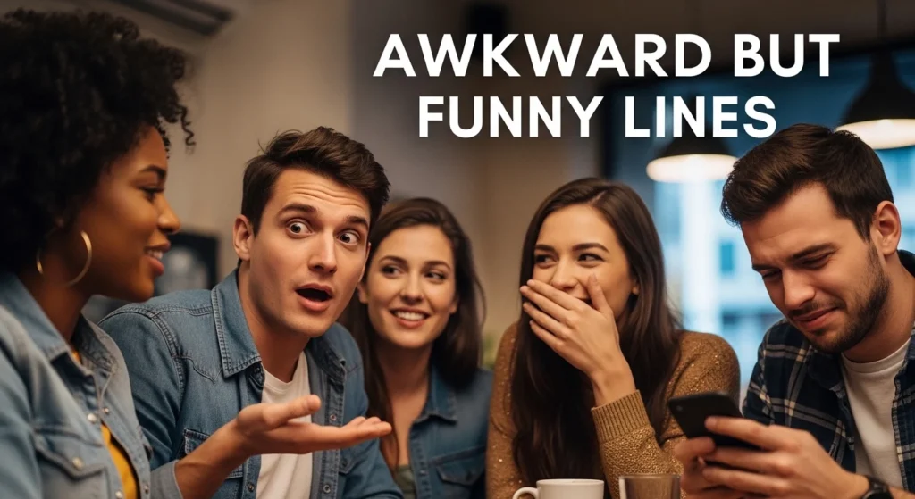 Awkward But Funny Lines
