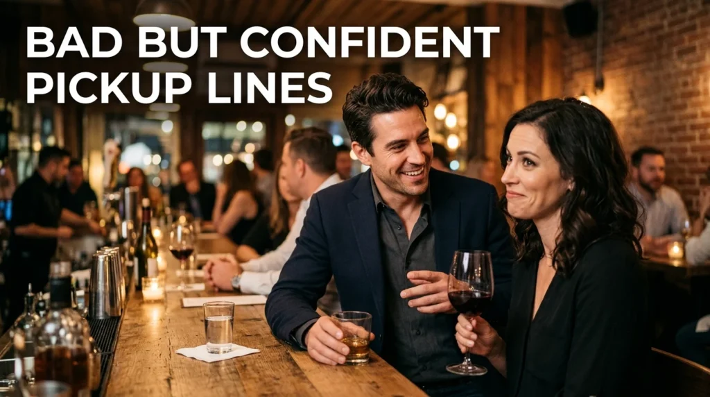 Bad But Confident Pickup Lines