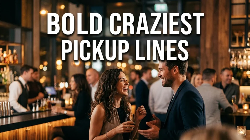 Bold Craziest Pickup Lines