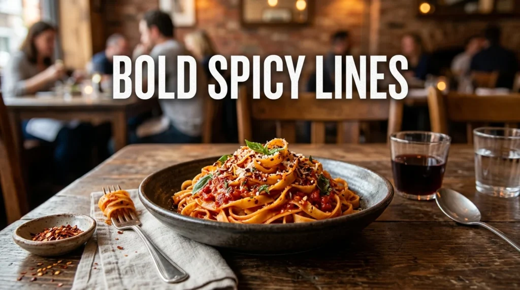 Bold Spicy Lines