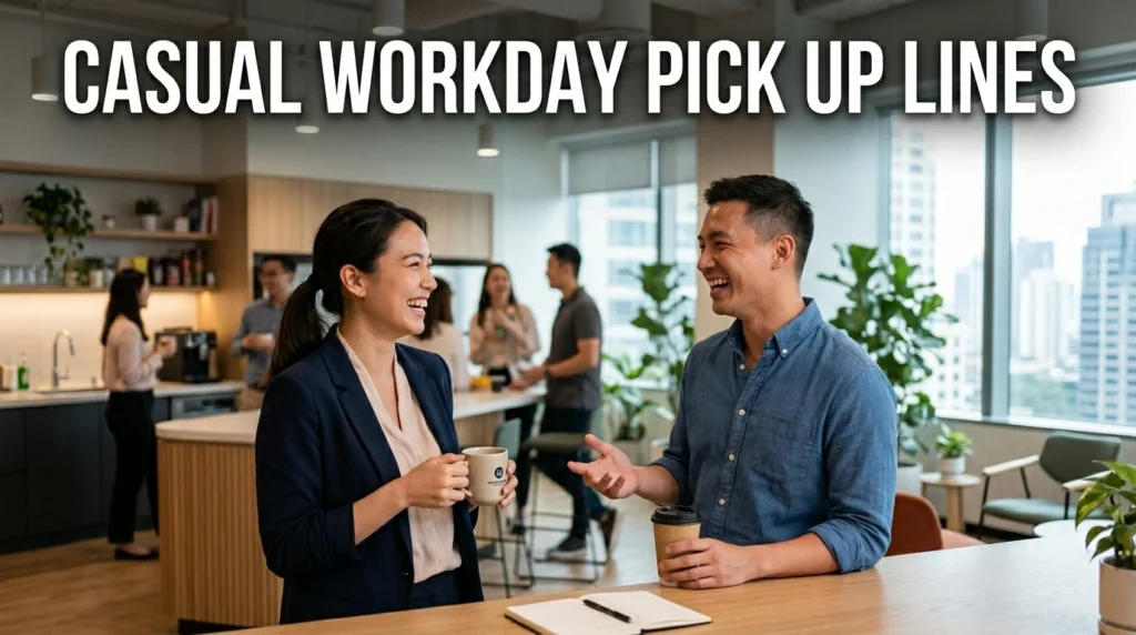 Casual Workday Pick Up Lines