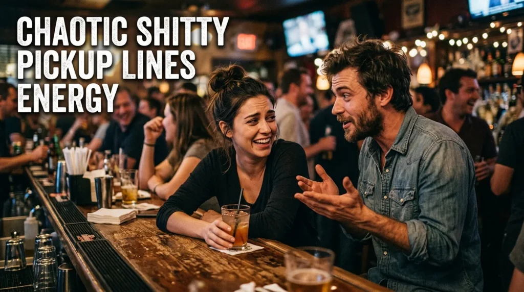 Chaotic Shitty Pickup Lines Energy