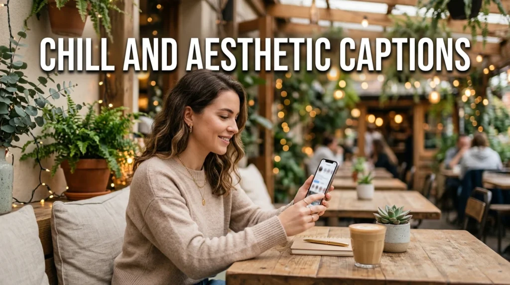 Chill And Aesthetic Captions