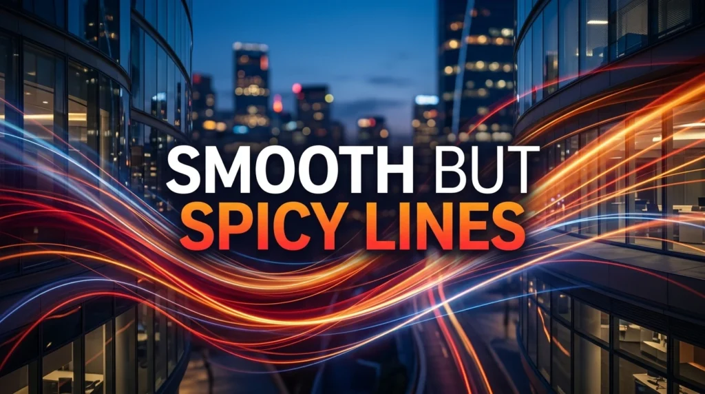 Smooth But Spicy Lines