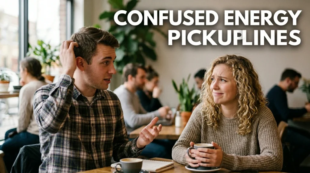 Confused Energy Pickup Lines