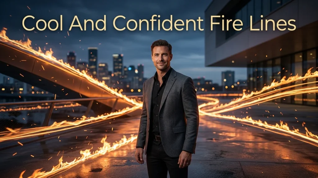 Cool And Confident Fire Lines