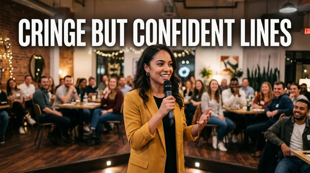Cringe But Confident Lines