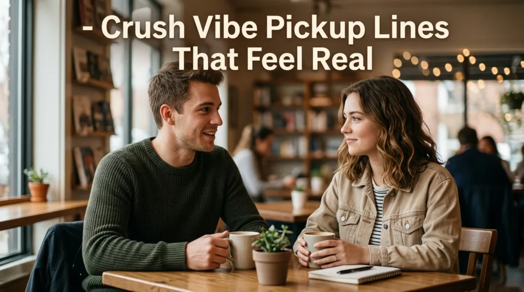 Crush Vibe Pickup Lines That Feel Real