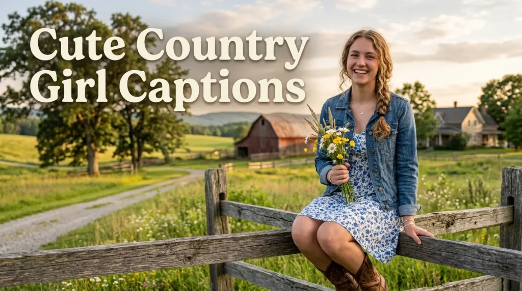 Cute Country Girl Captions