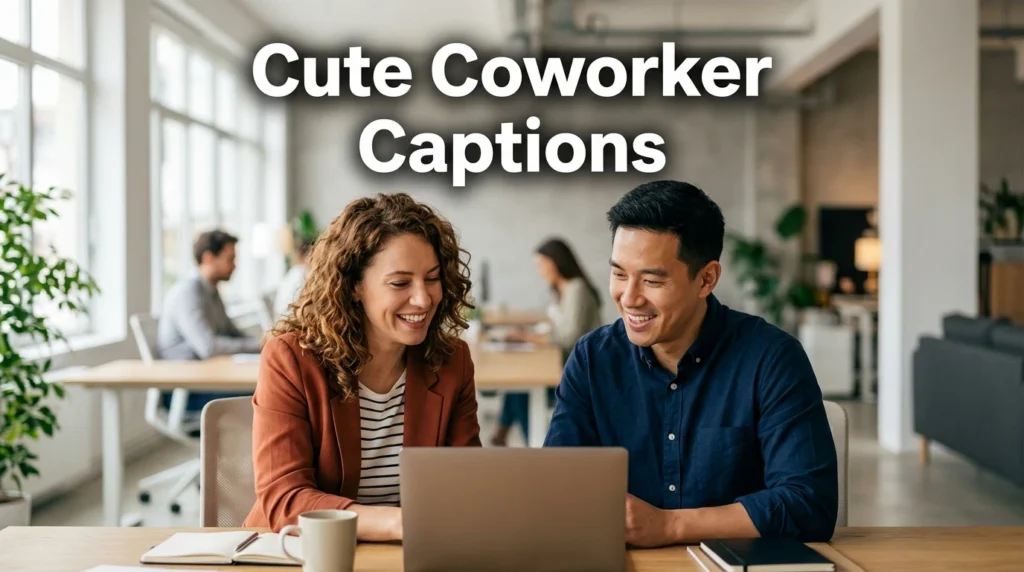 Cute Coworker Captions