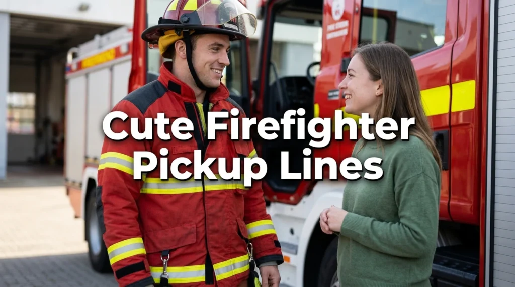 Cute Firefighter Pickup Lines