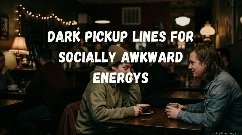 Dark Pickup Lines For Socially Awkward Energy