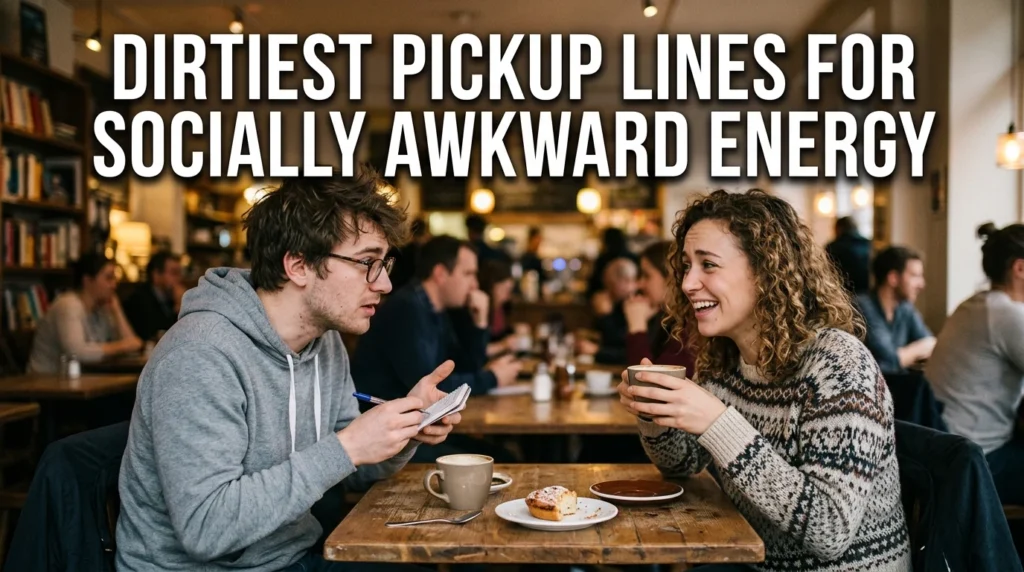 Dirtiest Pickup Lines For Socially Awkward Energy