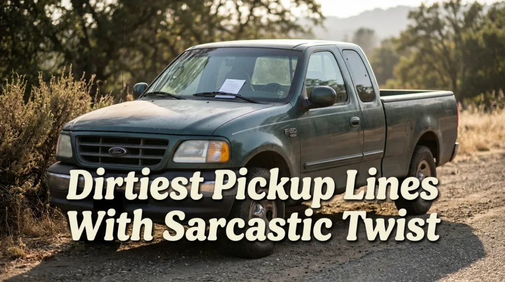 Dirtiest Pickup Lines With Sarcastic Twist