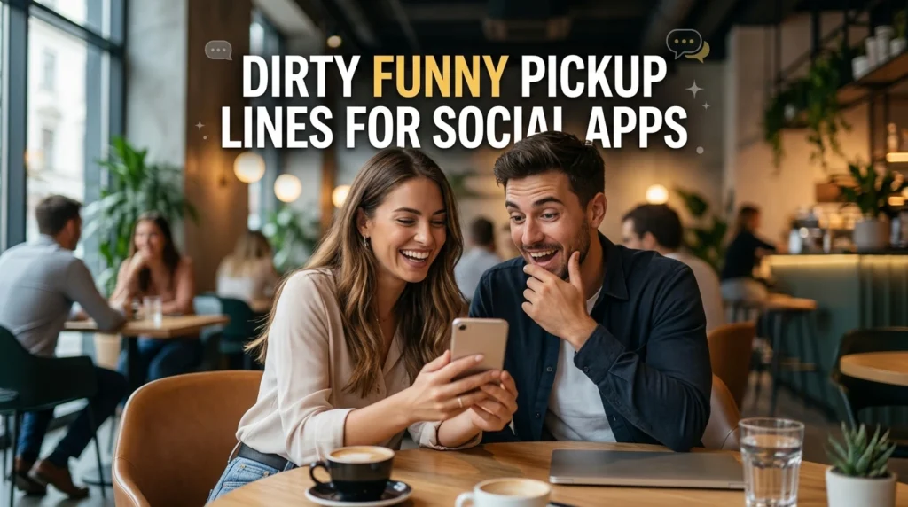 Dirty Funny Pickup Lines For Social Apps