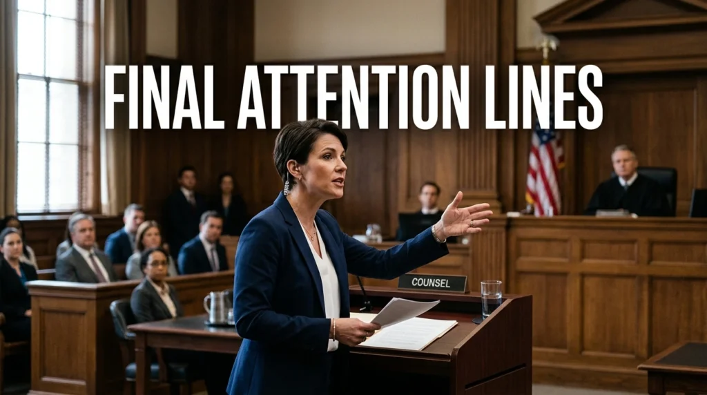 Final Attention Lines
