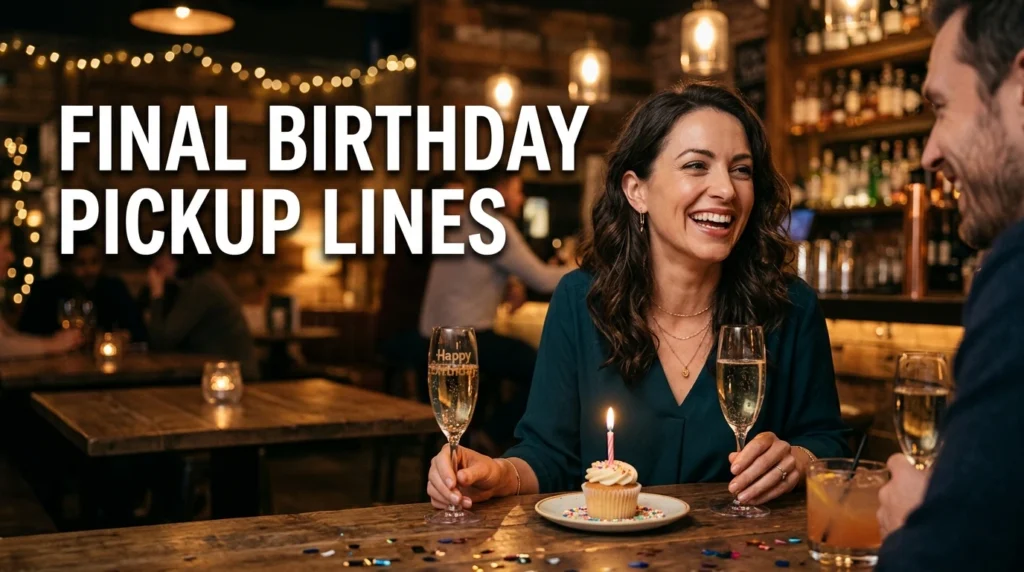 Final Birthday Pickup Lines