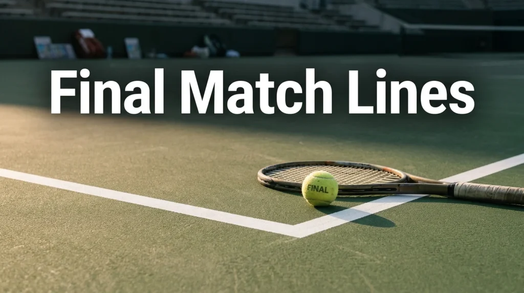Final Match Lines