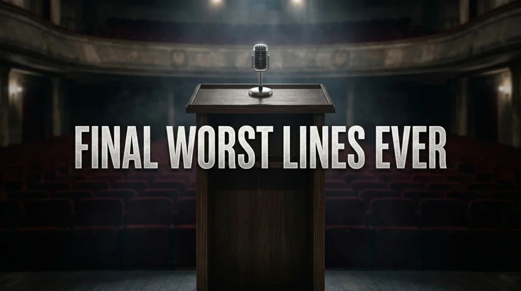 Final Worst Lines Ever