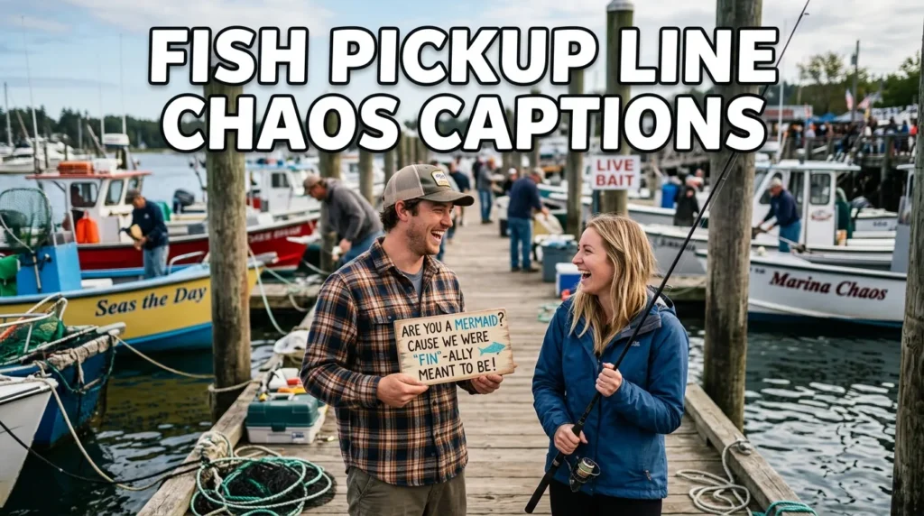 Fish Pickup Line Chaos Captions