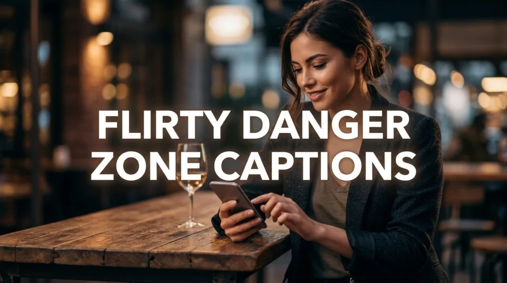 Flirty Danger Zone Captions