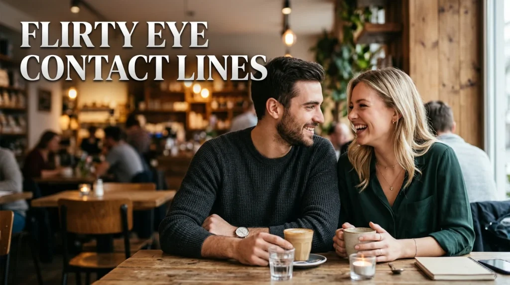 Flirty Eye Contact Lines