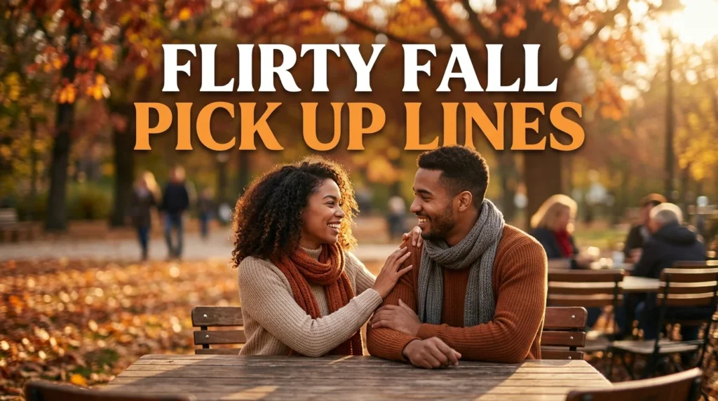 Flirty Fall Pick Up Lines