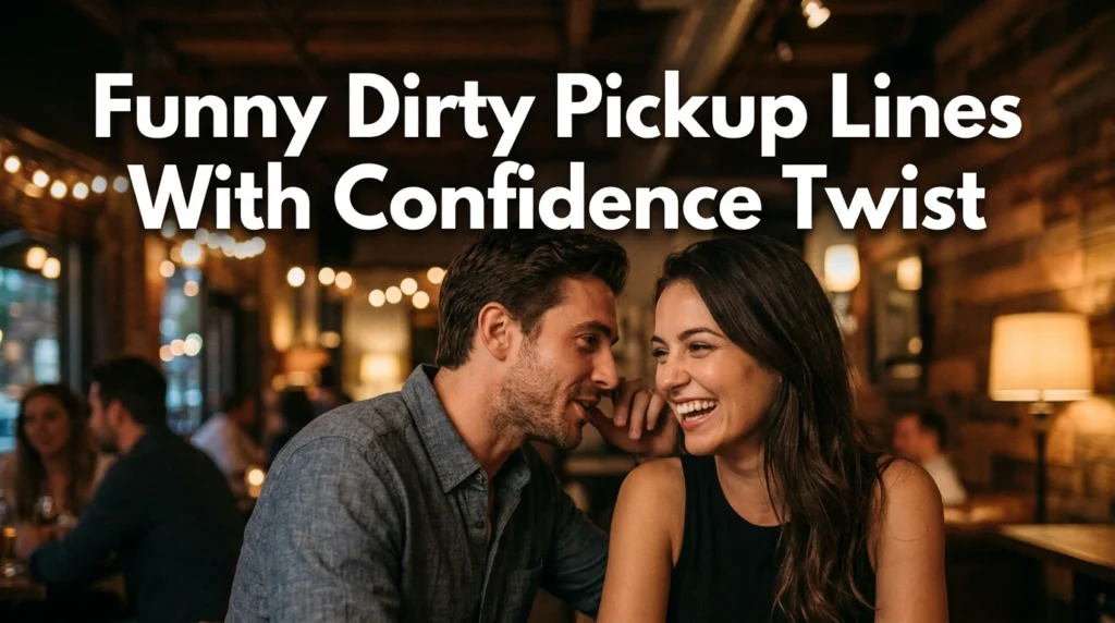Funny Dirty Pickup Lines With Confidence Twist