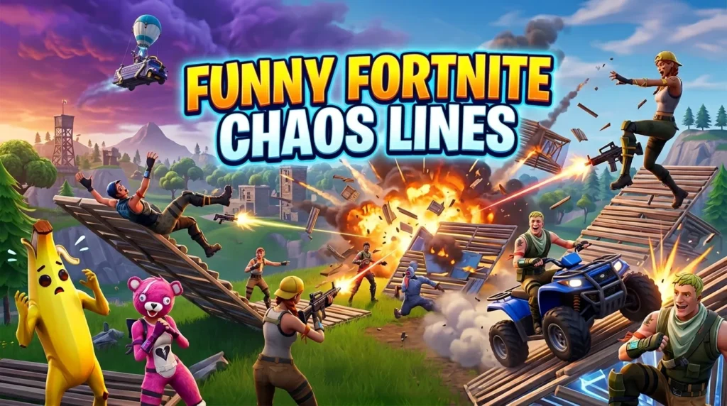 Funny Fortnite Chaos Lines