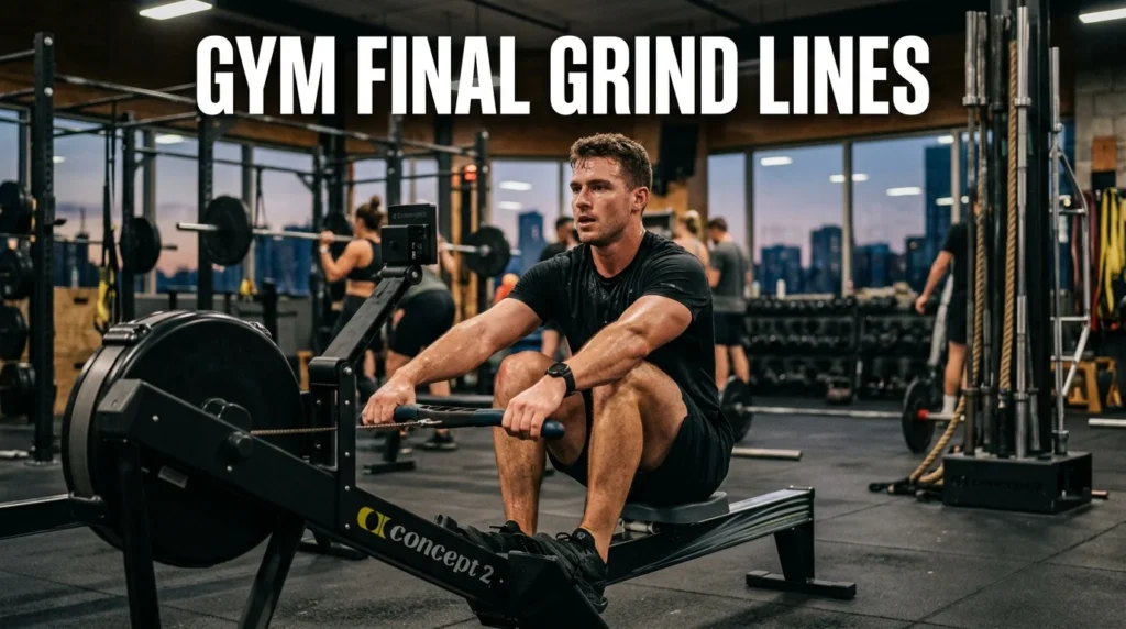 Gym Final Grind Lines