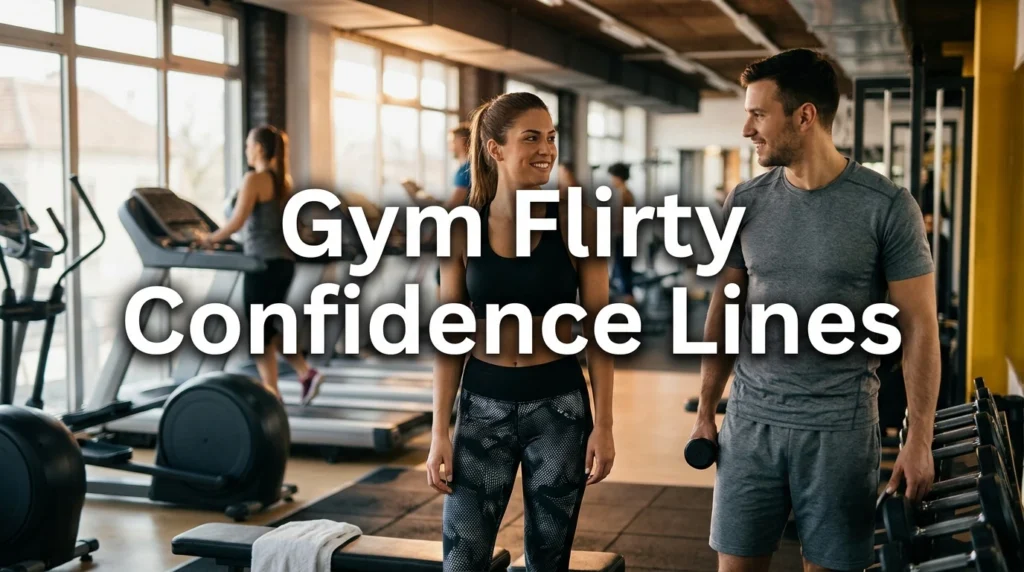 Gym Flirty Confidence Lines