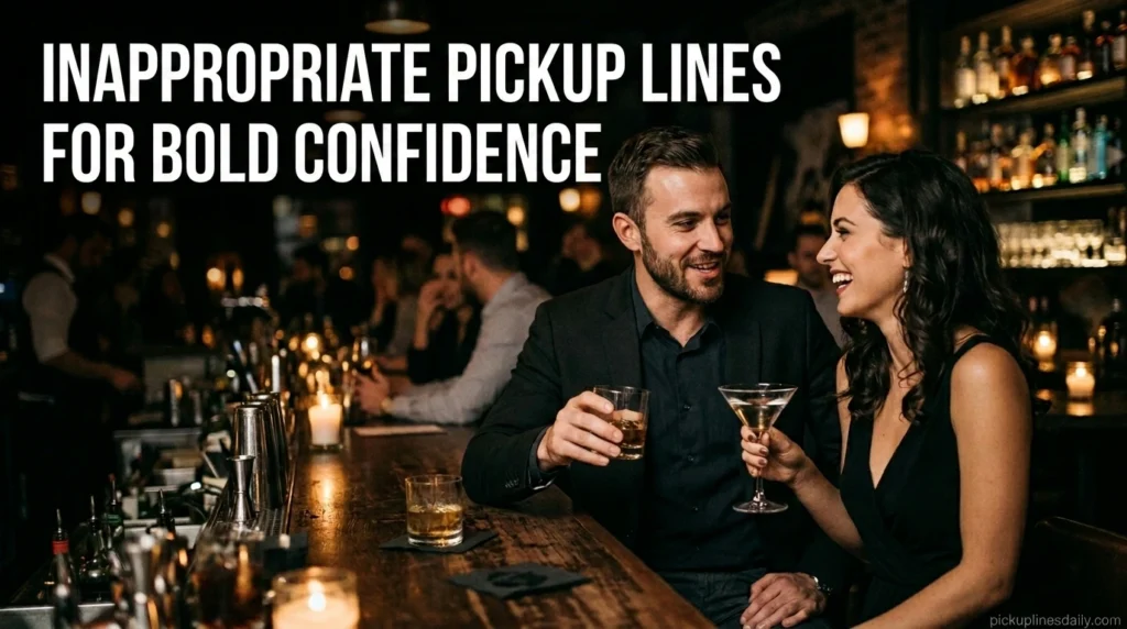 Inappropriate Pickup Lines For Bold Confidence