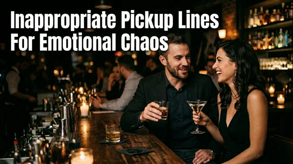 Inappropriate Pickup Lines For Emotional Chaos