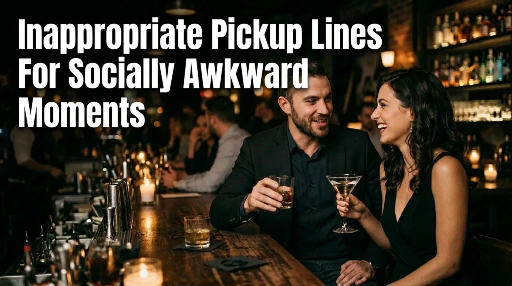 Inappropriate Pickup Lines For Socially Awkward Moments