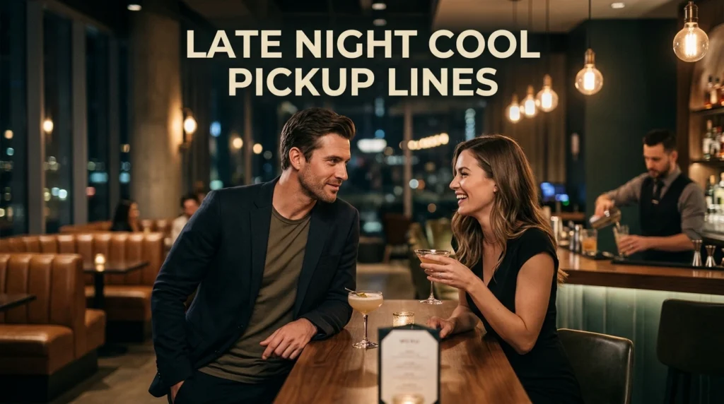 Late Night Cool Pickup Lines