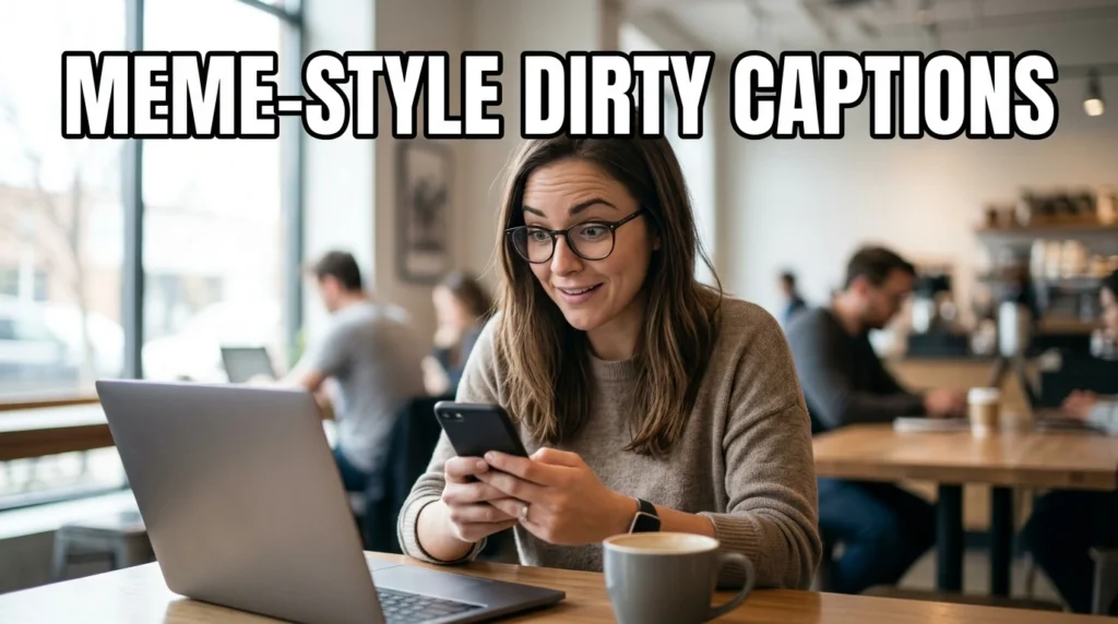 Meme-Style Dirty Captions
