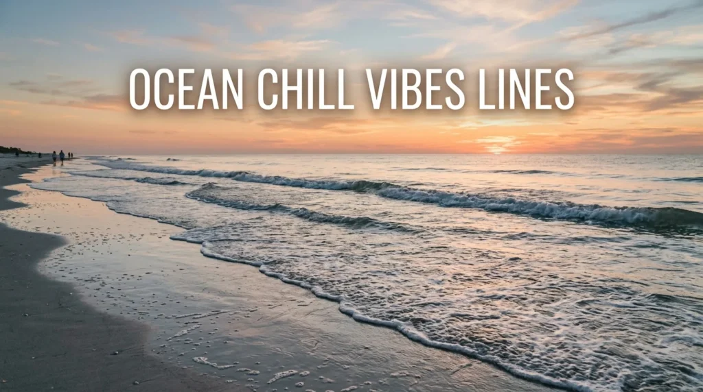 Ocean Chill Vibes Lines