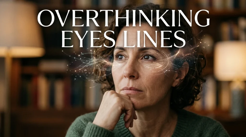 Overthinking Eyes Lines