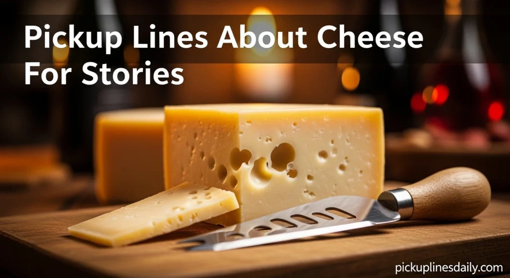 Pickup Lines About Cheese For Stories