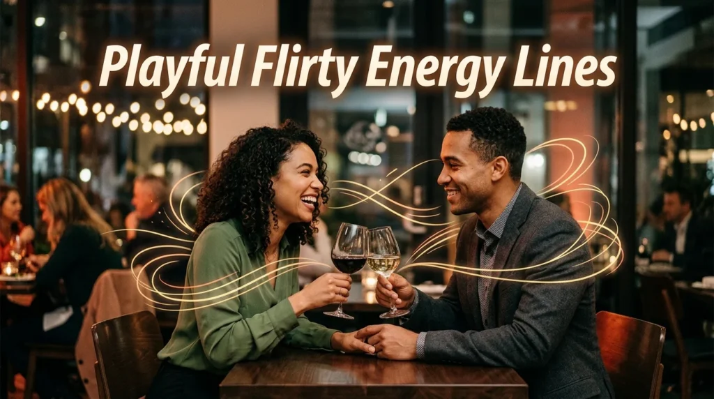 Playful Flirty Energy Lines