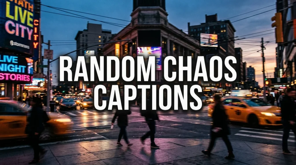 Random Chaos Captions