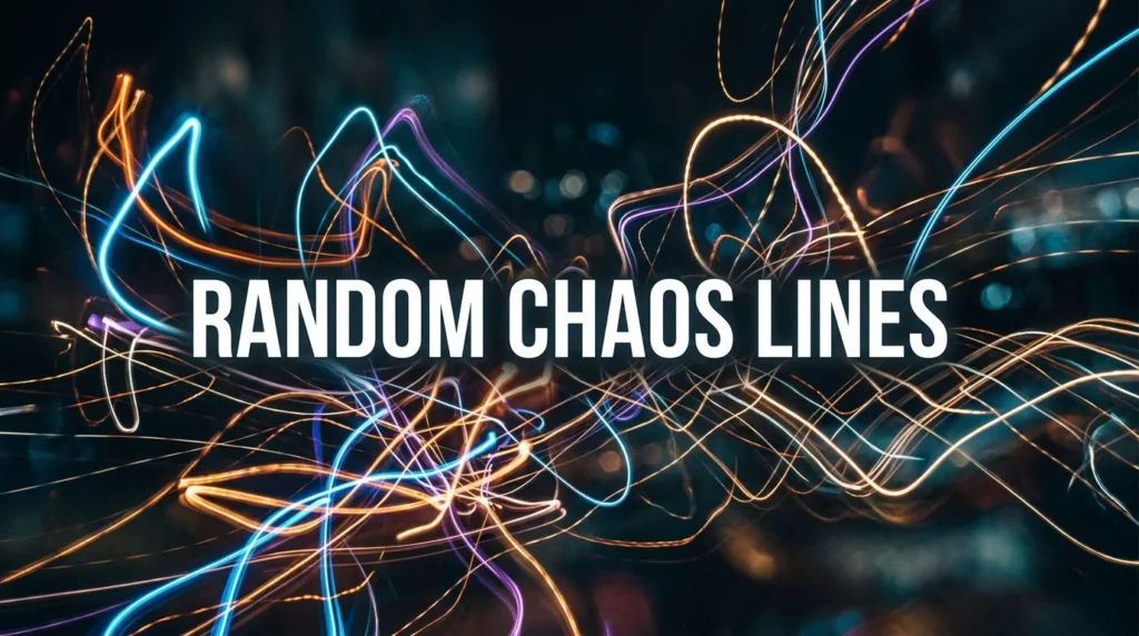 Random Chaos Lines