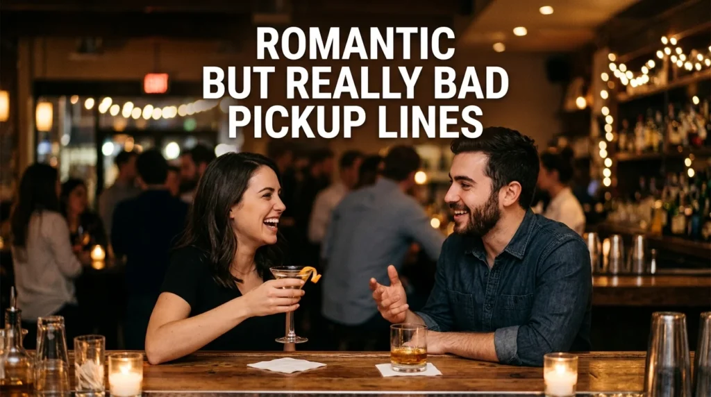 Romantic But Really Bad Pickup Lines
