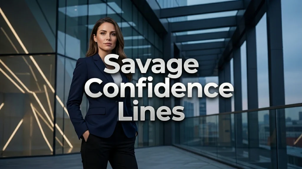 Savage Confidence Lines