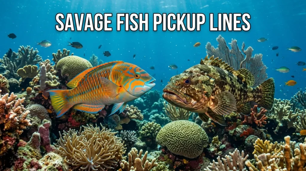 Savage Fish Pickup Lines