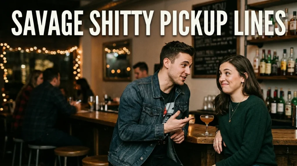 Savage Shitty Pickup Lines