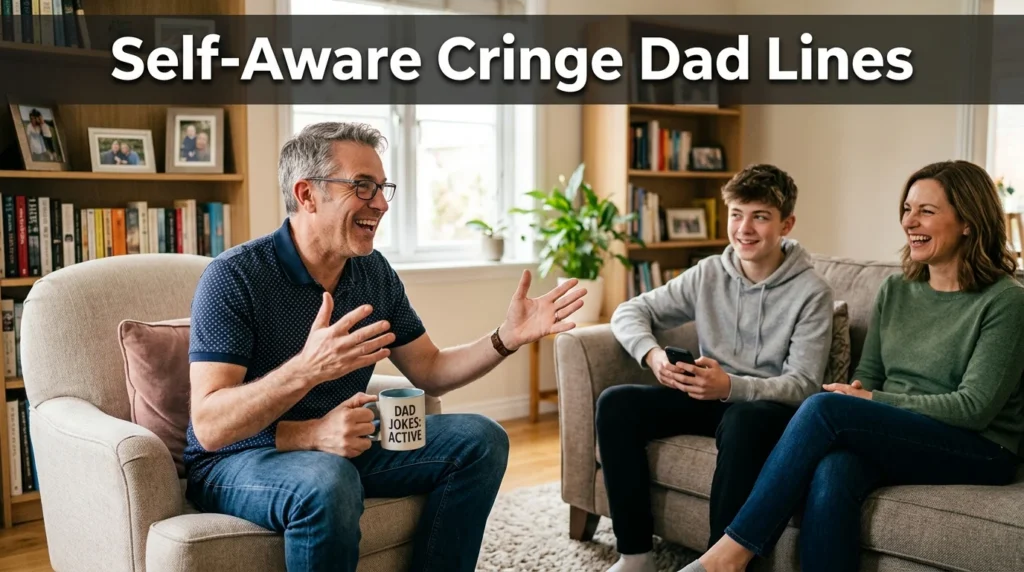 Self-Aware Cringe Dad Lines