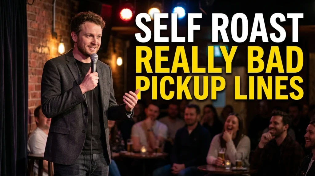Self Roast Really Bad Pickup Lines