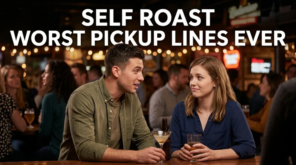 Self Roast Worst Pickup Lines Ever